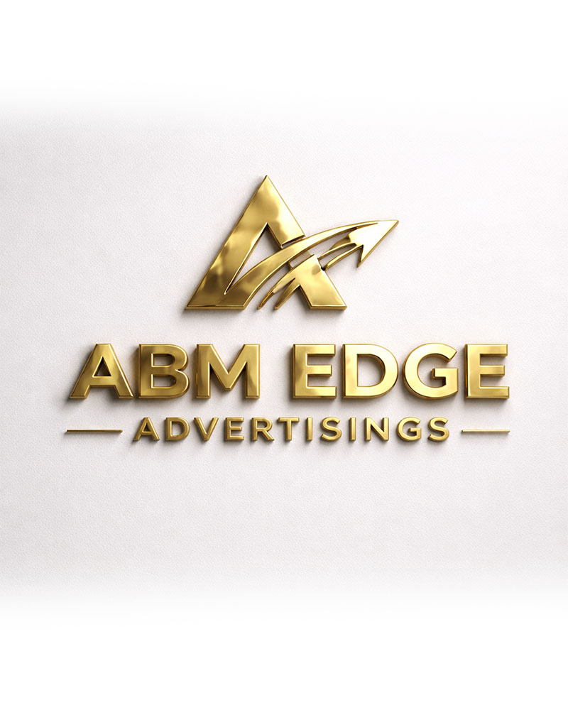 3D brass letters
